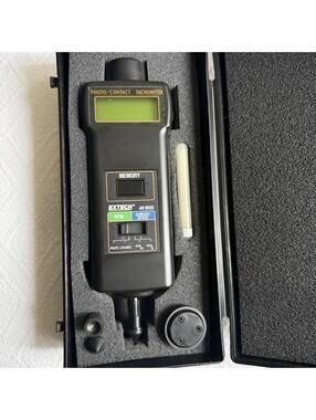EXTECH INSTRUMENTS 461895 - Combination Contact/Photo Tachometer Standard NIB